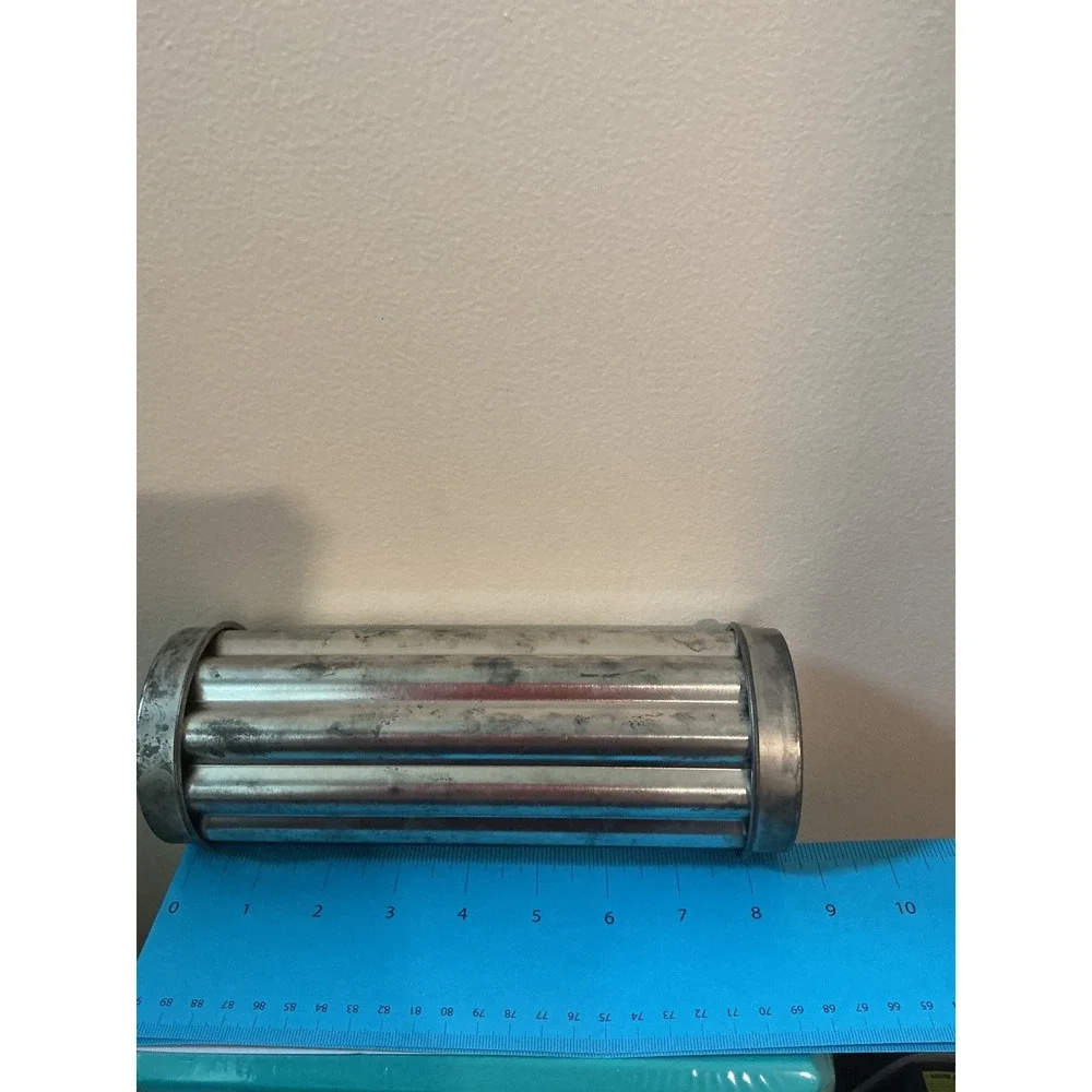 Pampered Chef Scalloped Bread Tube 1565 Silver Flower‎ Shape Baking Mold Vintage
